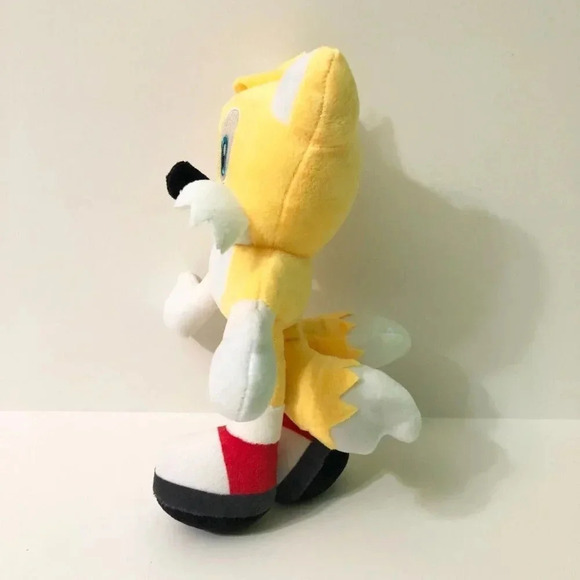 Tails Sonic The Hedgehog Plush 11 Inch Tall Missing  Tag - Picture 6 of 16
